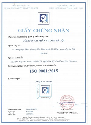 ISO 9001-2015 certification